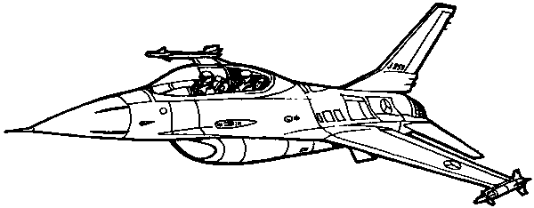 Fighter Coloring Pages