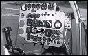 The XV-3 instrument panel contained two rotor position gauges (near center of panel)