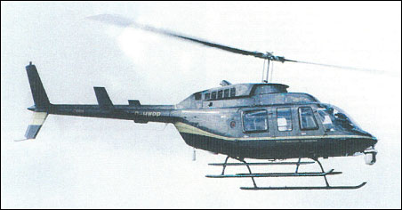 Bell 206L Long Ranger with chin turret for TV camera
