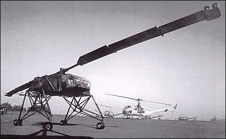 Hiller flying crane mock-up