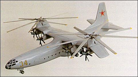Модель винтокрыла Ка-34