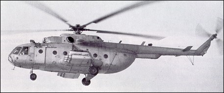 Опытный вертолет Ми-18 на испытаниях