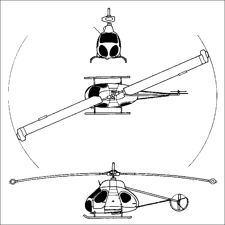 Схема вертолета В-7