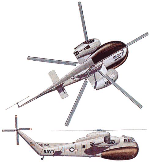 Sikorsky HR2S-1W AEW helicopter
