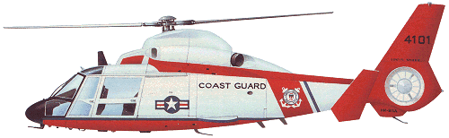 Вертолет SA 366G береговой охраны США