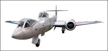Gloster Meteor (Prone Pilot)