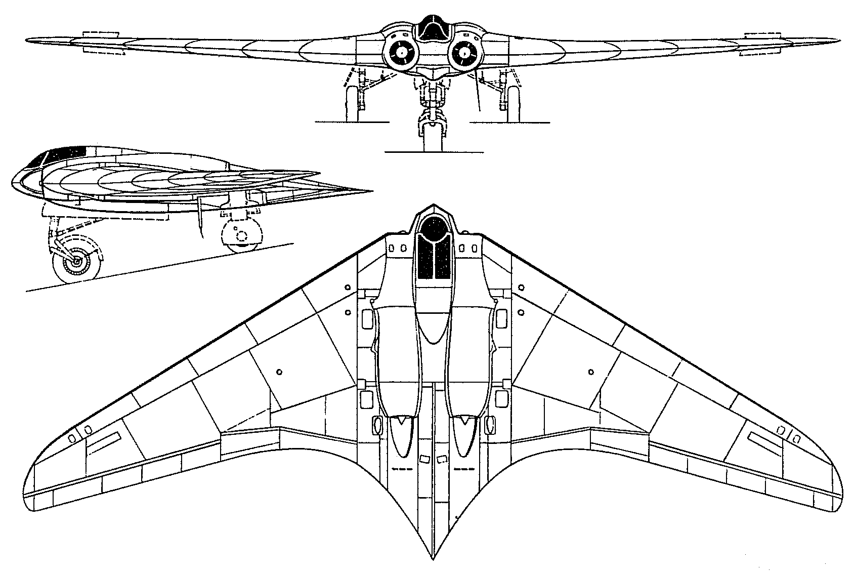 fighter jet blueprints