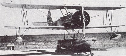 Japanese Nakajima E4N Seaplane