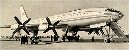 Tupolev Tu-114 - long-range passenger plane
