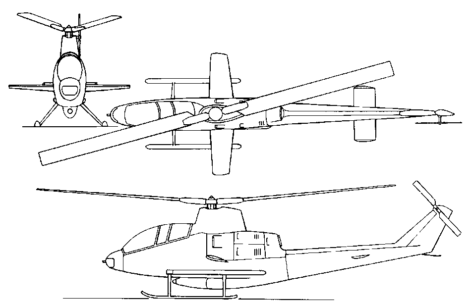 Bell HU-1 Warrior, click here to enlarge