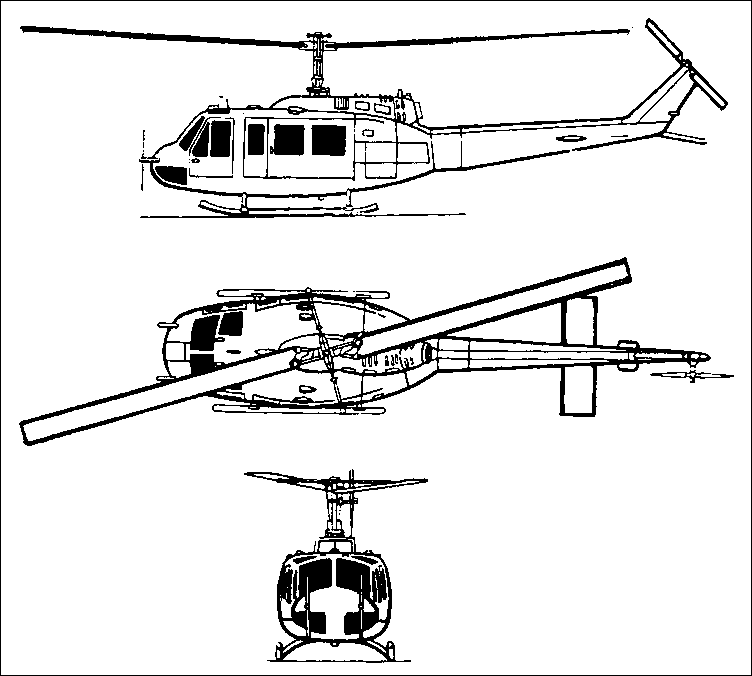 Bell Model 205 / UH-1 "Iroquois"