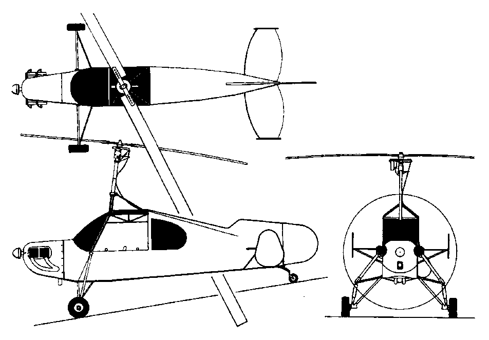 Little Wing LW-5 general arrangement