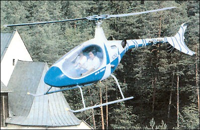NA40 Bongo two-seat light utility helicopter