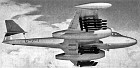 Although a Gloster private venture aircraft G-7-1 was basically a Mark 8, it could carry 24 rockets or four 450kg bombs, plus tip tanks. It was named the Reaper