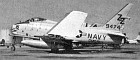 FJ-4, 139474, with missile control electronics in underwing store