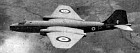 The first of two Canberra B.2 prototypes, VX165, in the grey and black Bomber Command finish used in 1950
