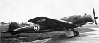 K7772, the 60th production Wellesley was delivered to the Bristol Aeroplane Co. at Filton, August 24, 1937, under the Vickers nomenclature of Type 289. As an engine flying test-bed, the Type 289 was used to evaluate the sleeve-valve Bristol HE15 two-row radial