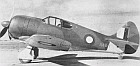 A46-1 after modification to full production standard; the aircraft later served with No. 2 O.T.U. before crashing on 21st March 1946. It has been pointed out that in this photograph, the shadow of the aircraft fittingly resembles the deadly weapon from which the fighter took its name