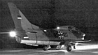 A Luftwaffe T-3 on a night test. Note dive-brake detail.