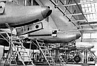 The J.21A production line at SAAB's Trollhattan plant