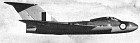 WT827, the  third prototype, with an experimental radome. Note that the 