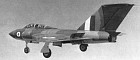 The air brakes are visible in this view of a Javelin F.(AW) Mk.I with 