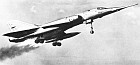 Mirage IV A-02 pre-production aircraft taking off with the aid of JATO rockets