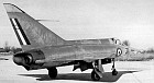 After initial flight trials, the Mirage I-01 was modified and re-engined. Note the redesigned vertical tail surfaces