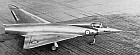 Early flight trials of the Mirage III-001 were followed by detail modifications, including the fining of variable-position air intake bullets.