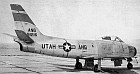 F-86A-5-NA, serial 49-1216, of the Utah Air National Guard. Green trim on fin.