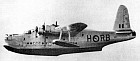 Sunderland M.R.V of No.35 Squadron, South African Air Force. After the war the unit was based at Congella, Durban, Natal