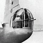 Details of the Sunderland prototype: external view of the four-gun F.N.13 tail turret