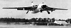 The last Valiant XD865 taking-off from Brooklands for delivery to the Royal Air Force.