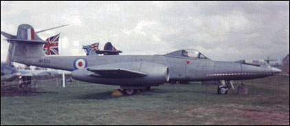 Gloster Meteor (Prone Pilot)