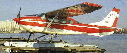 Cessna Model 205 on floats
