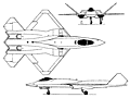 Northrop/McDonnell Douglas YF-23 Black Widow II