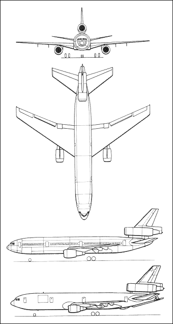 McDonnell Douglas DC-10 - passenger aircraft