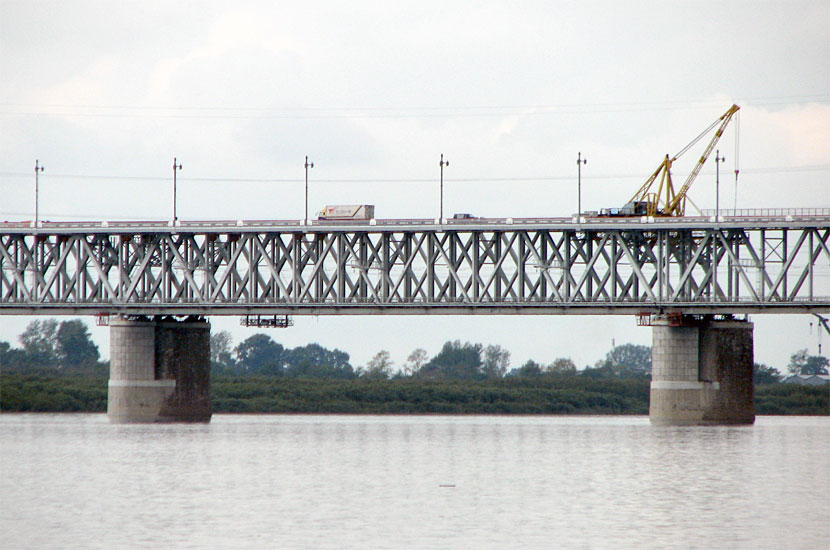 Хабаровск мост через амур